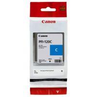Картридж PFI-120C Canon TM-200/205/300/305, 130 мл (Ориг.) cyan 2886C001